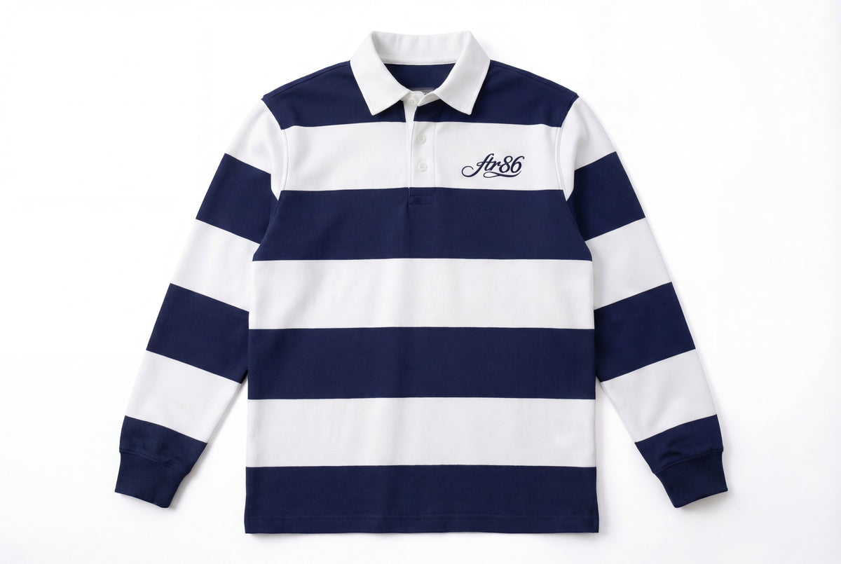 '𝓯𝓽𝓻𝟖𝟔' Polo Long Sleeve Top